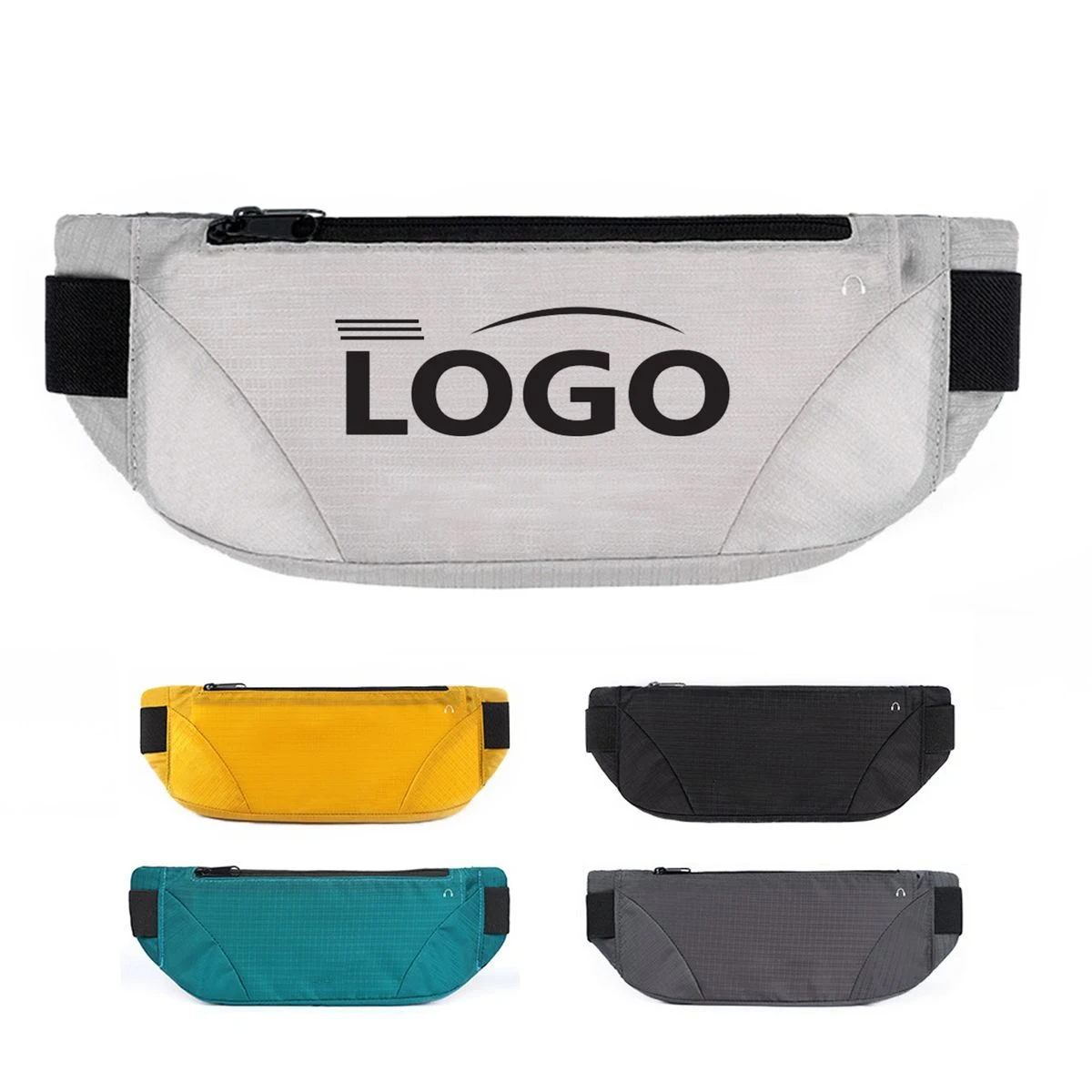Zippered Running Waist Belt Pouch 1