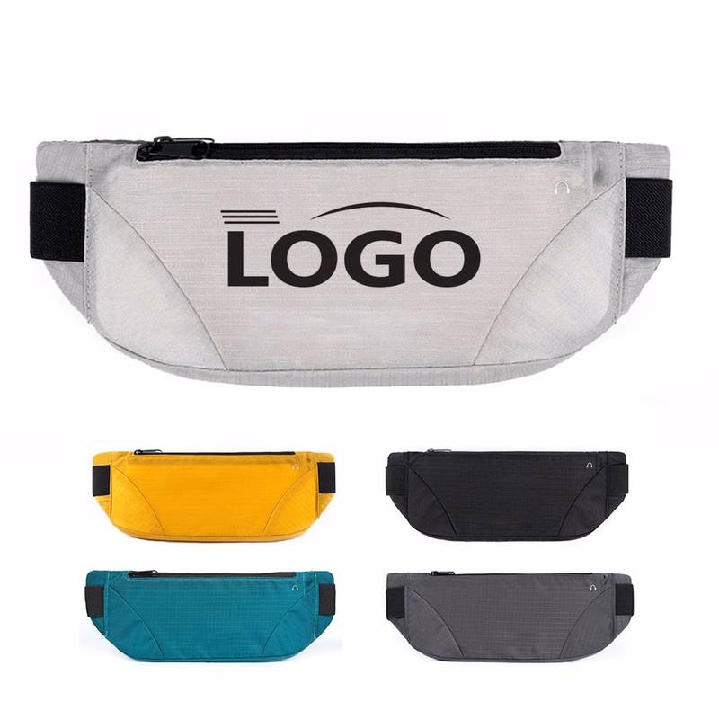 Zippered Running Waist Belt Pouch