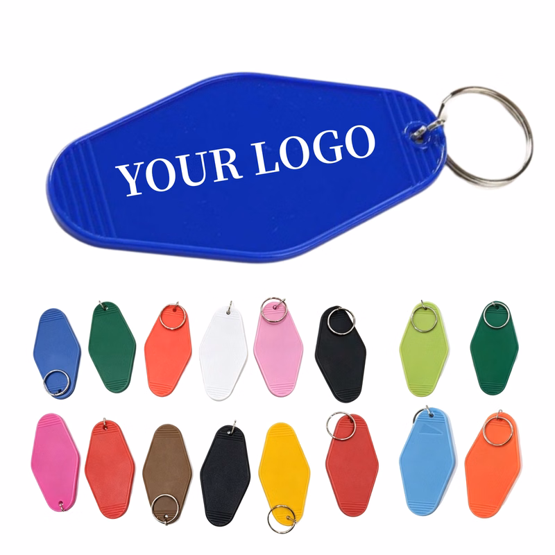 Diamond PS Key Tag Vintage Hotel Luggage