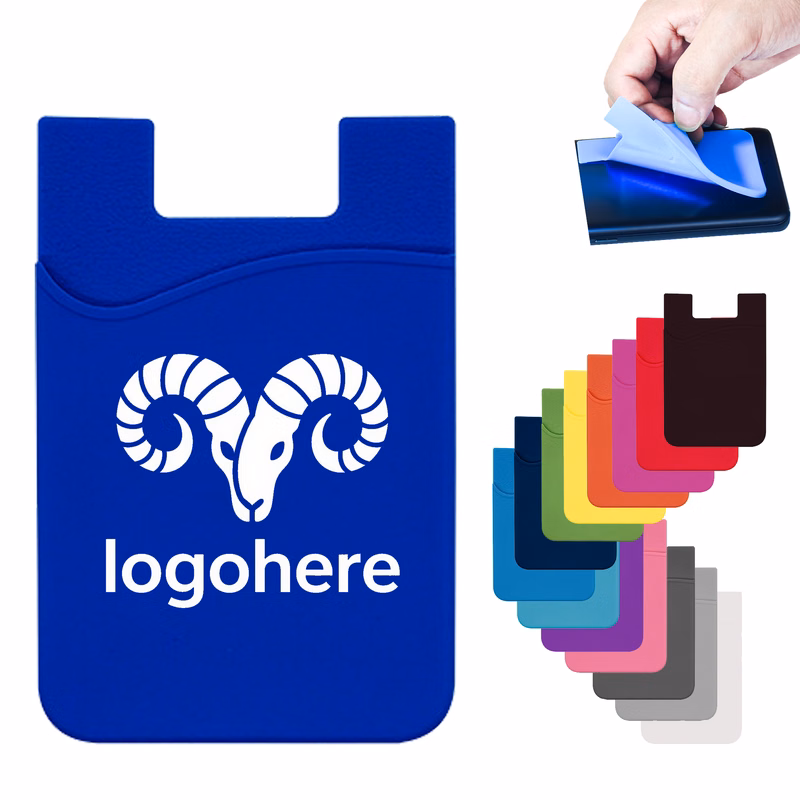 Adhesive Slim Silicone Phone Wallet