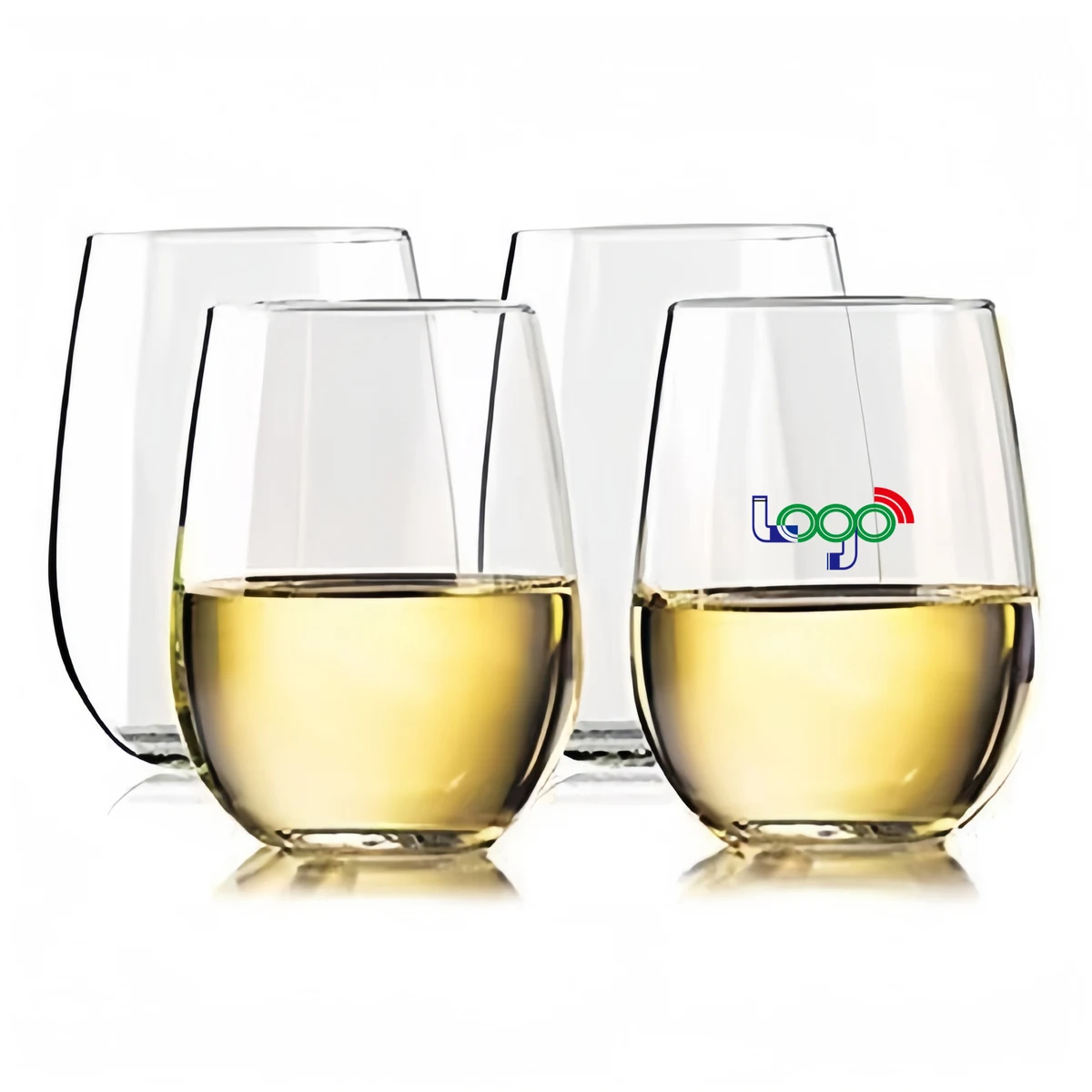 Perfection Stemless Wine Glasses 12 oz 1