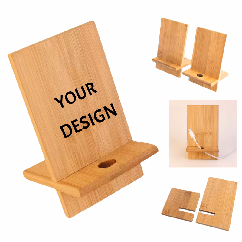 Bamboo Mobile Phone Stands