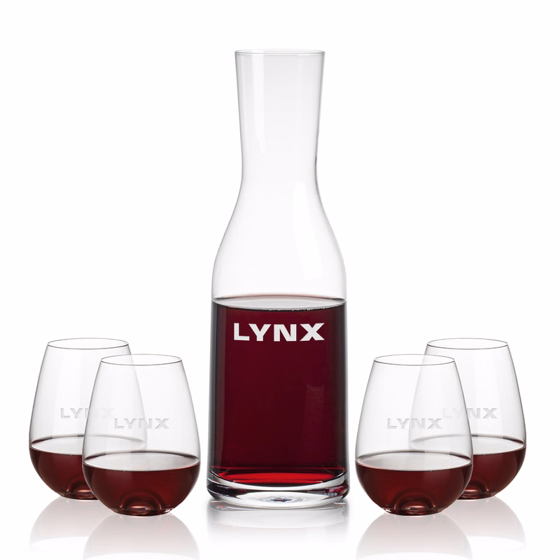 Caldmore Carafe & Edderton Stemless Wine