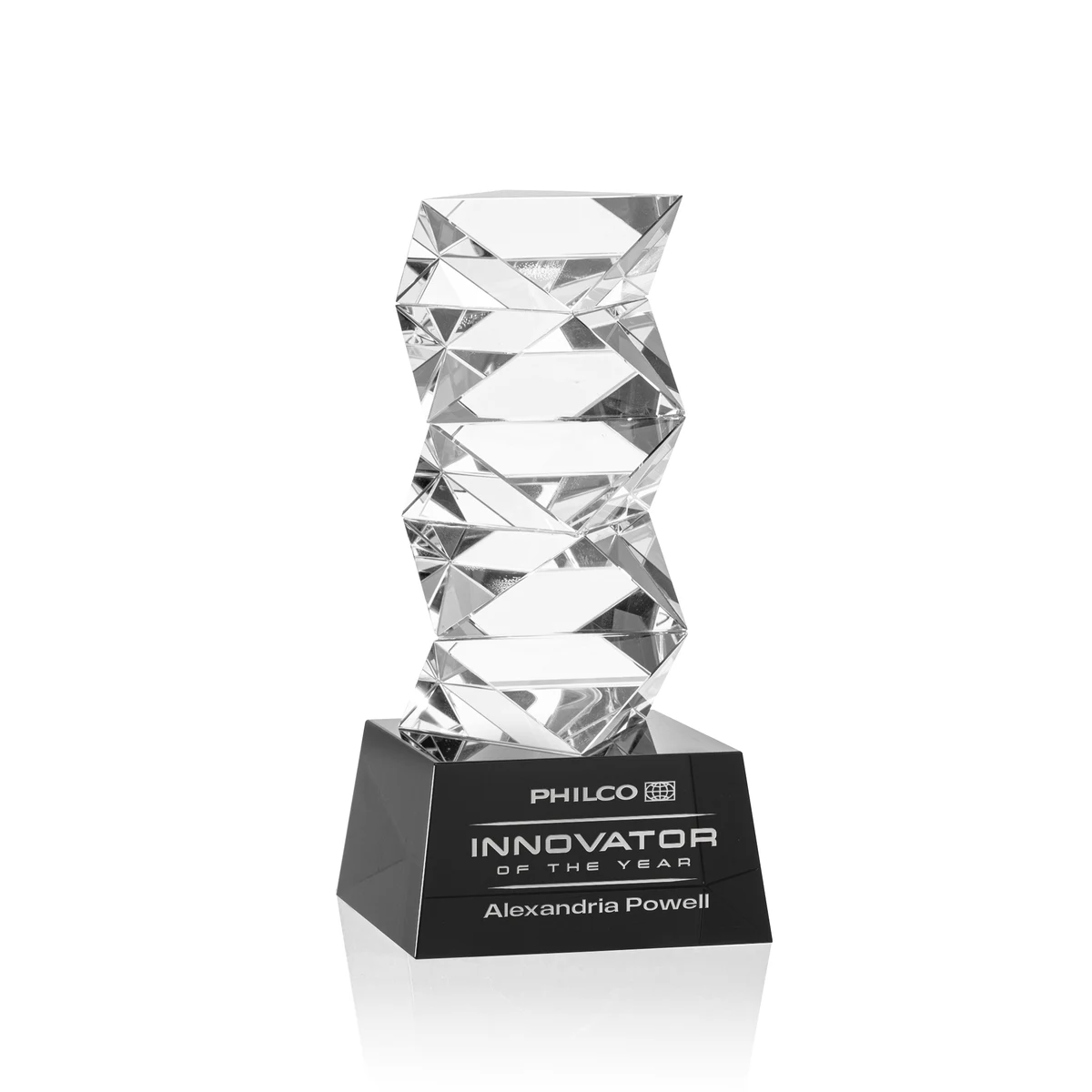 Callucci Award on Robson Base - Black 1