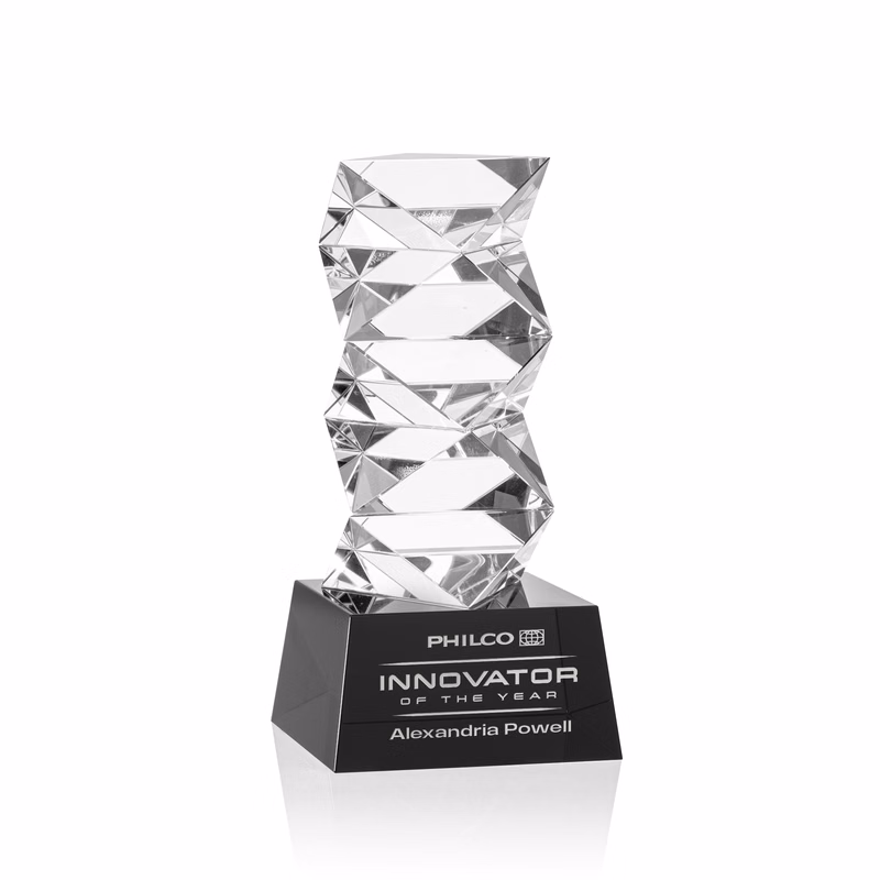 Callucci Award on Robson Base - Black
