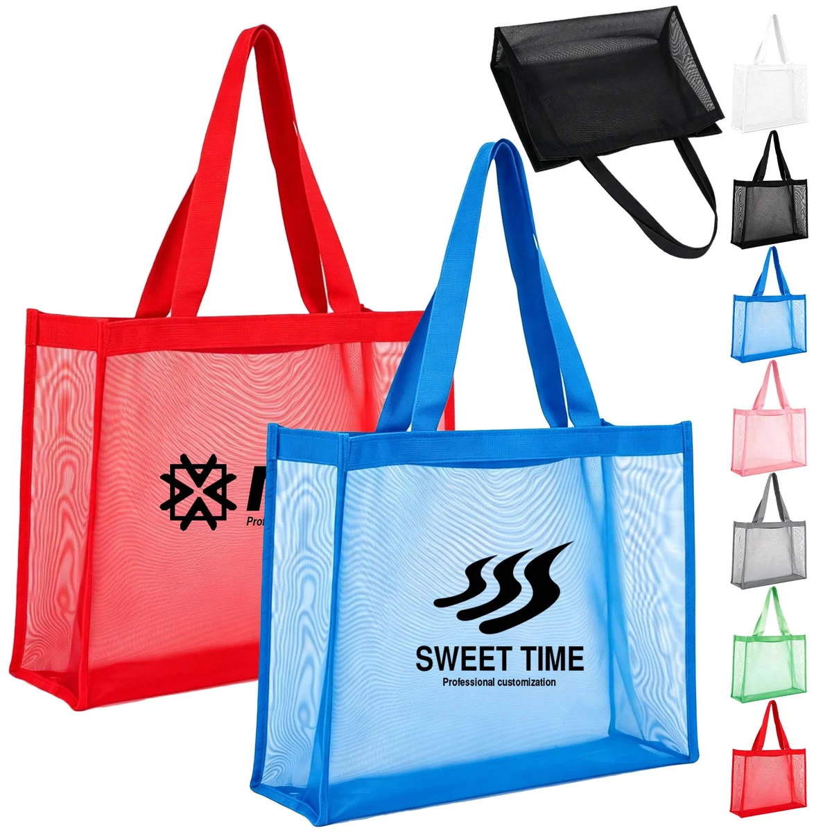 Reuseable Nylon Mesh Tote Bag 1