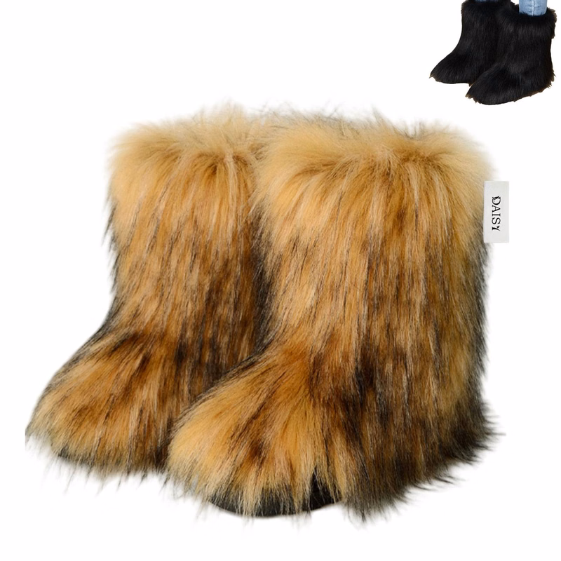 women's trendy snow boots