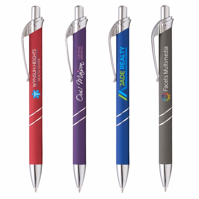 Ovalesque Softy - Full Color - Full Color Metal Pen