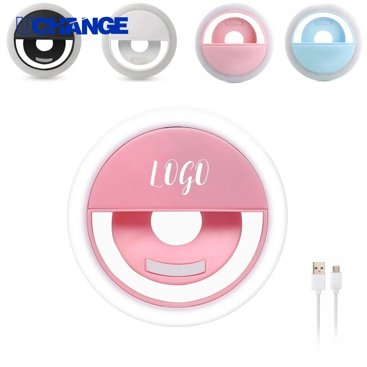 USB LED Selfie Ring Fill Light Clip 1