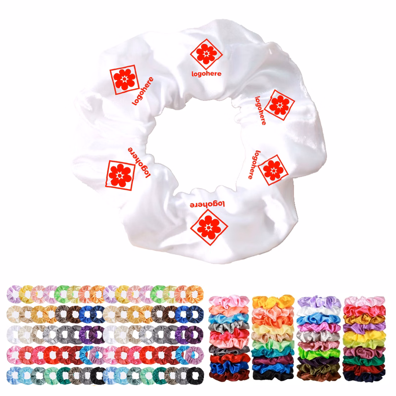 No Damage Satin Scrunchies for Women