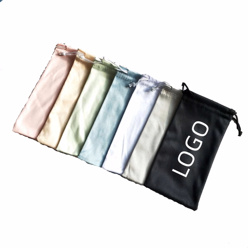 Glasses Bag With Drawstring MOQ 100PCS