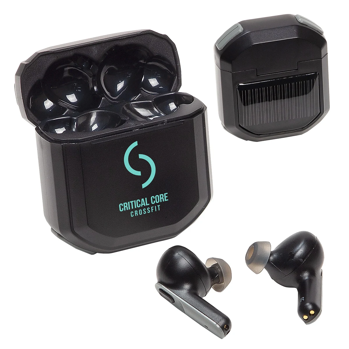 Allegro TWS Earbuds with Solar Powered Charging Case 1