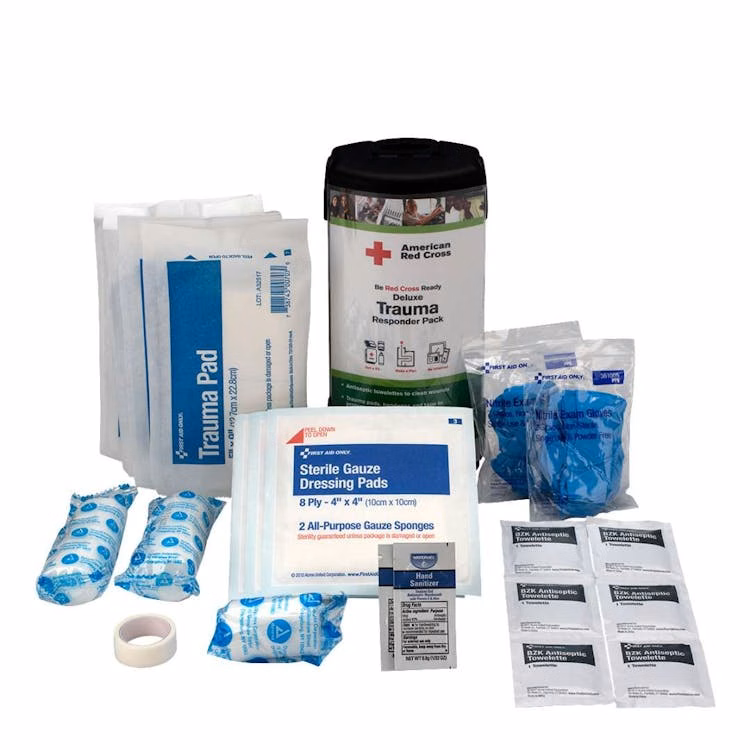 American Red Cross Deluxe Trauma Responder Pack - 27 Piece