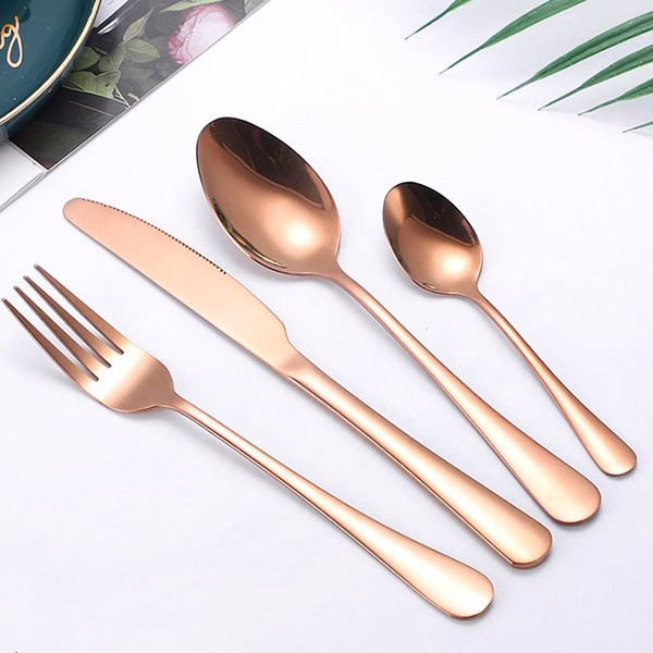 Dinnerware Portable Reusable Flatware Set 24-Piece