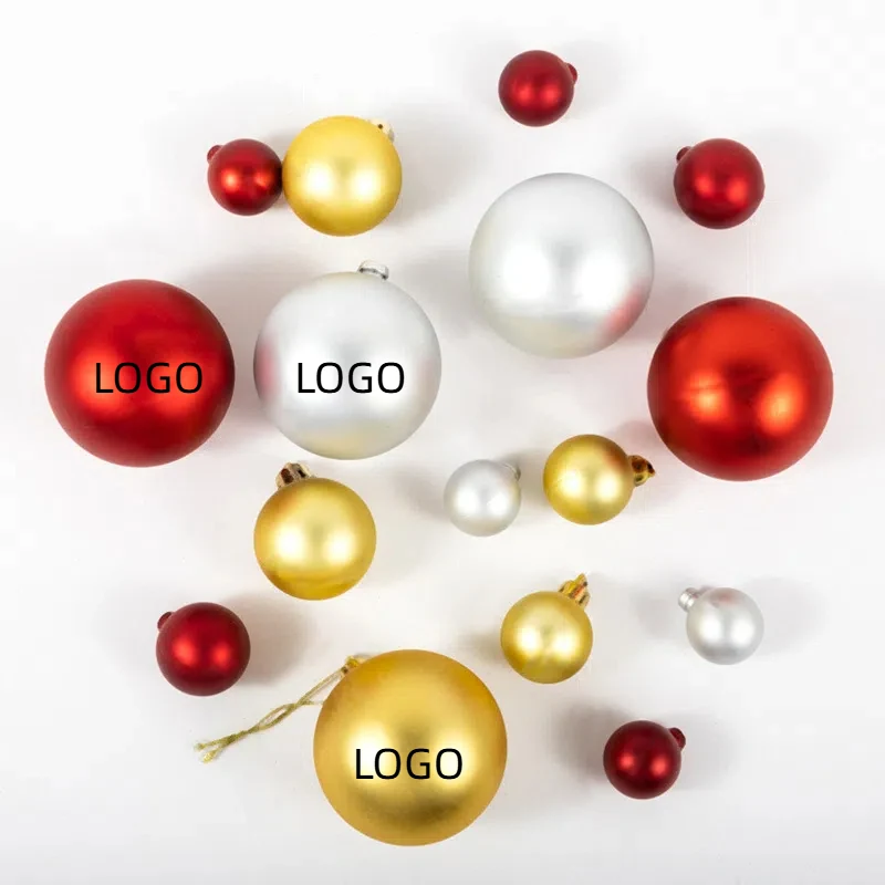 Christmas Bauble colour GOLD Christmas glass balls 1