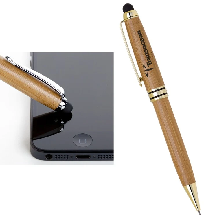 Eco VI Stylus Tool with Bamboo Mechanical Pencil 1