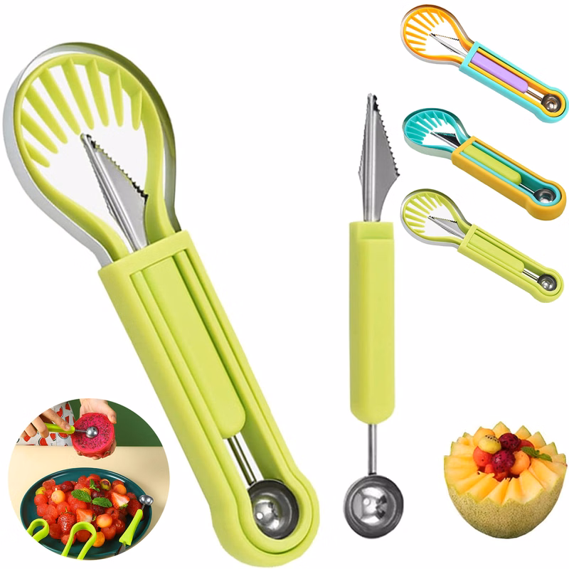 4 in 1 Melon Baller Scoop Set