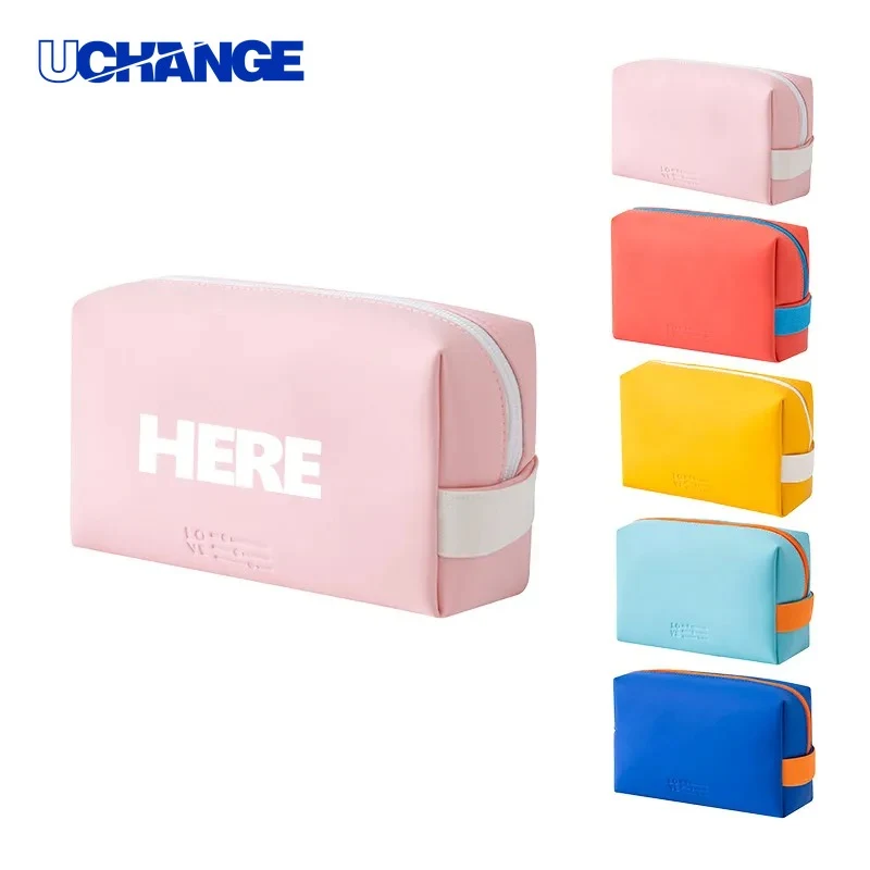 Travel Macaron Color Toiletry Bag Organizer 1
