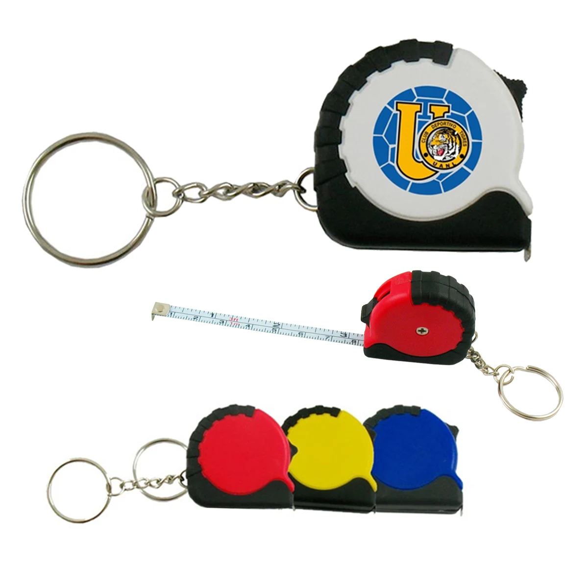 3 feet Mini Tape Measure W/Key Chain 1