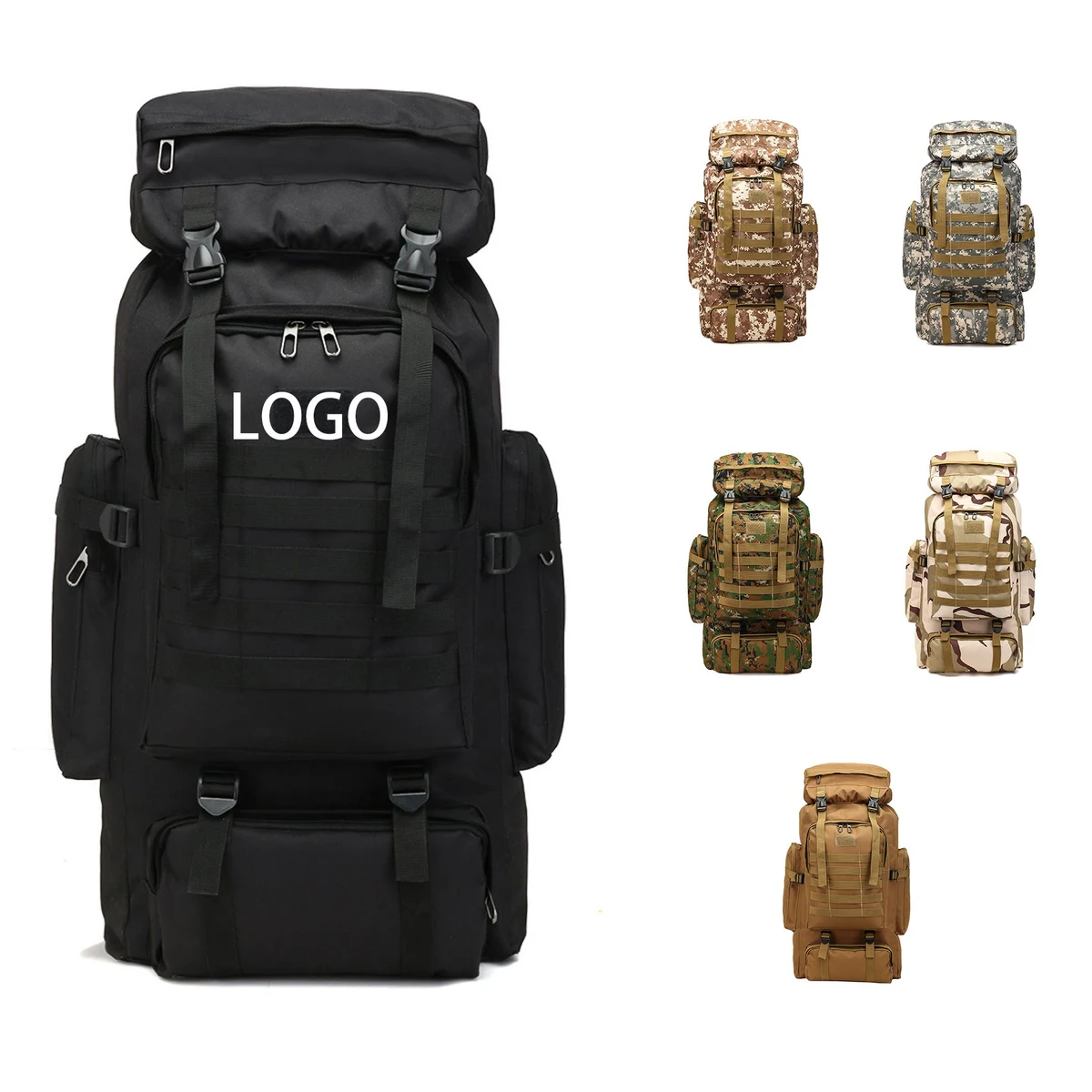 80L Hiking Backpack 1