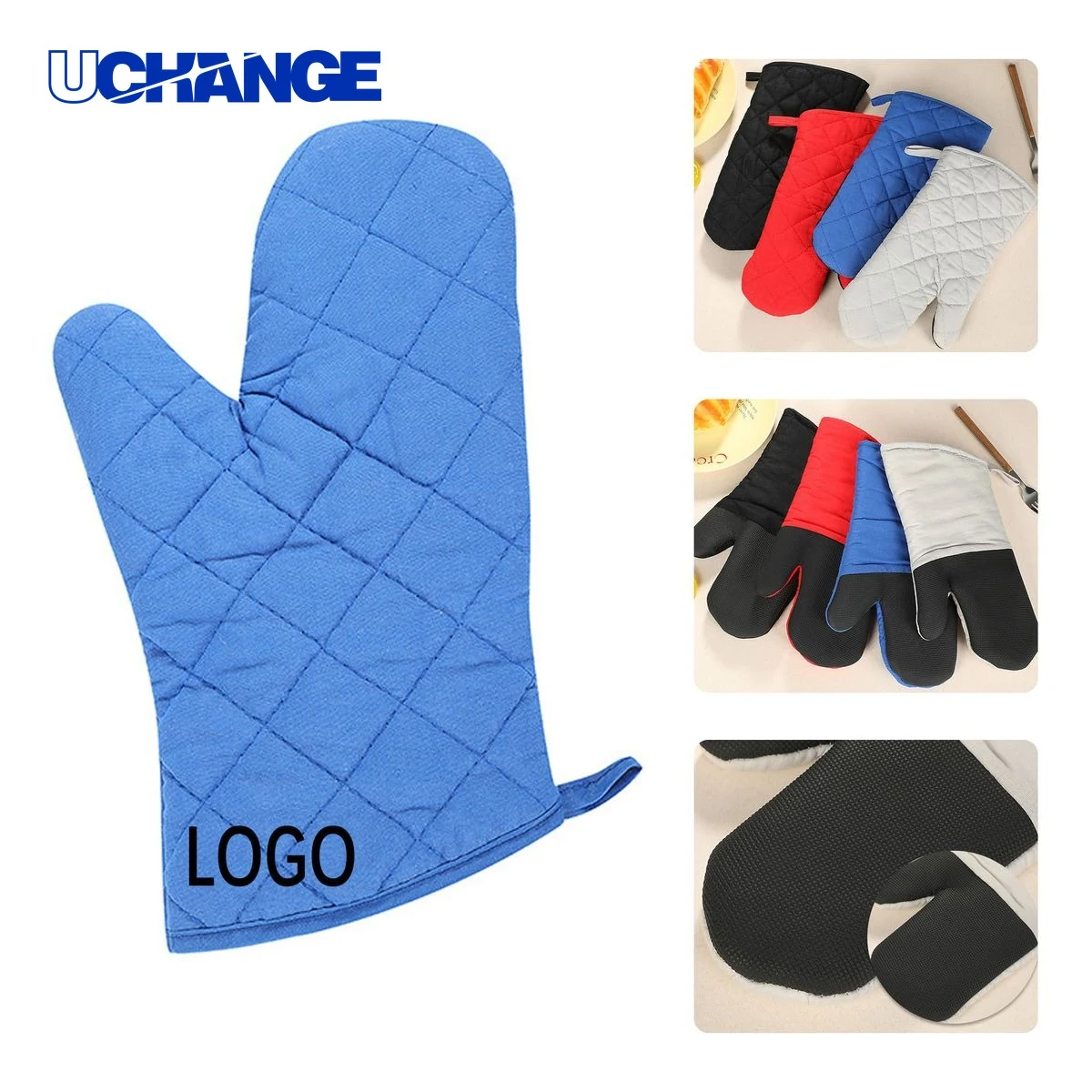 Oven Mitts Baking Gloves with Heat Protection 1