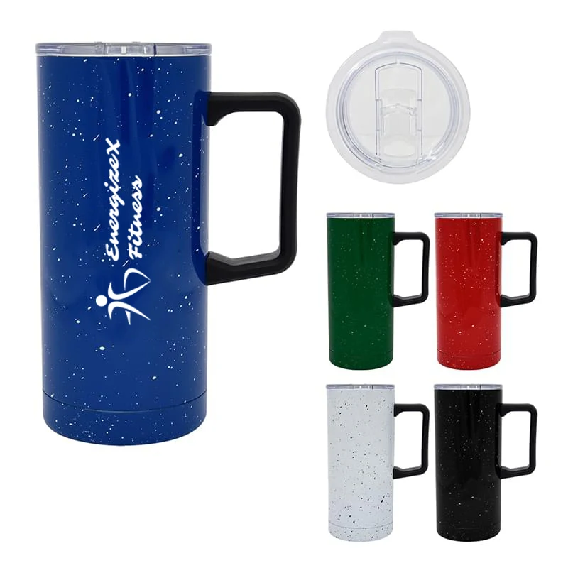 17 Oz. Speckled Stainless Steel Travel Tumbler 1