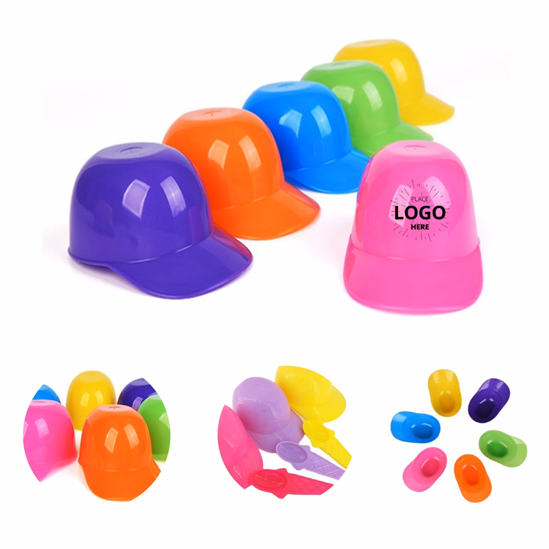 MOQ 100 Fun Plastic Baseball Hat Dessert Bowl for Parties
