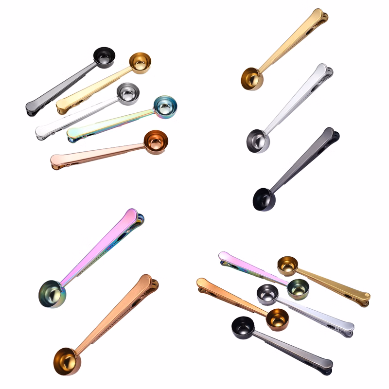 Clip-On Coffee Milk Measuring Spoon