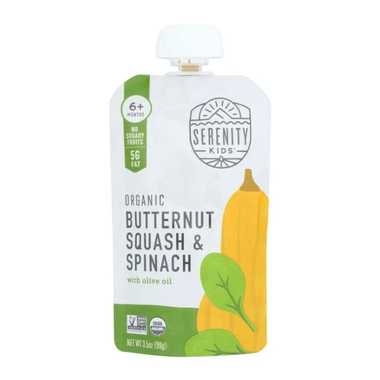 Serenity Kids Food Baby 6pk - Butternut Squash Spinach 1