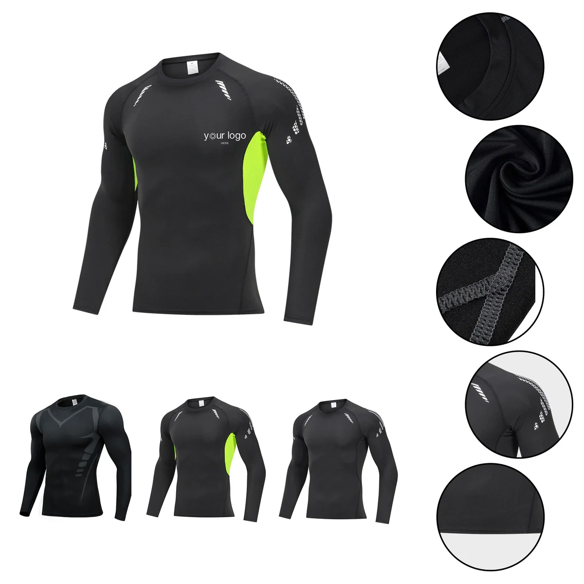 Men's Fitness Long Sleeve T Shirt 1