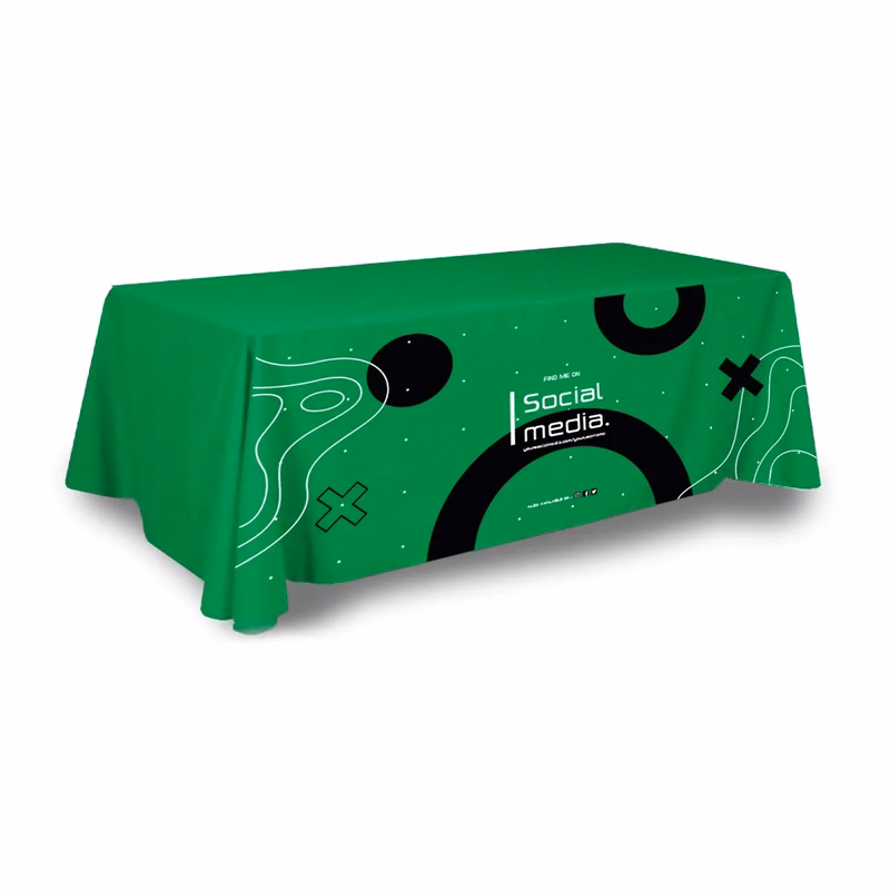 81" x 39" Custom Plastic Rectangular Table Cover