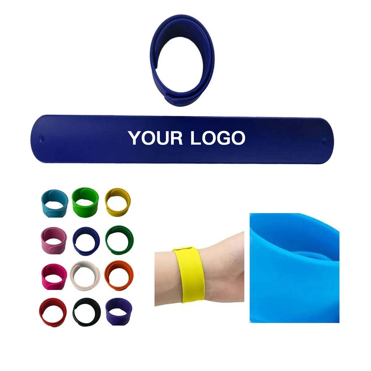Soft Silicone Slap Wristband for Festivals 1