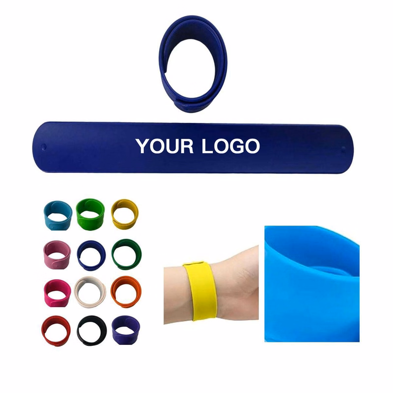 Soft Silicone Slap Wristband for Festivals