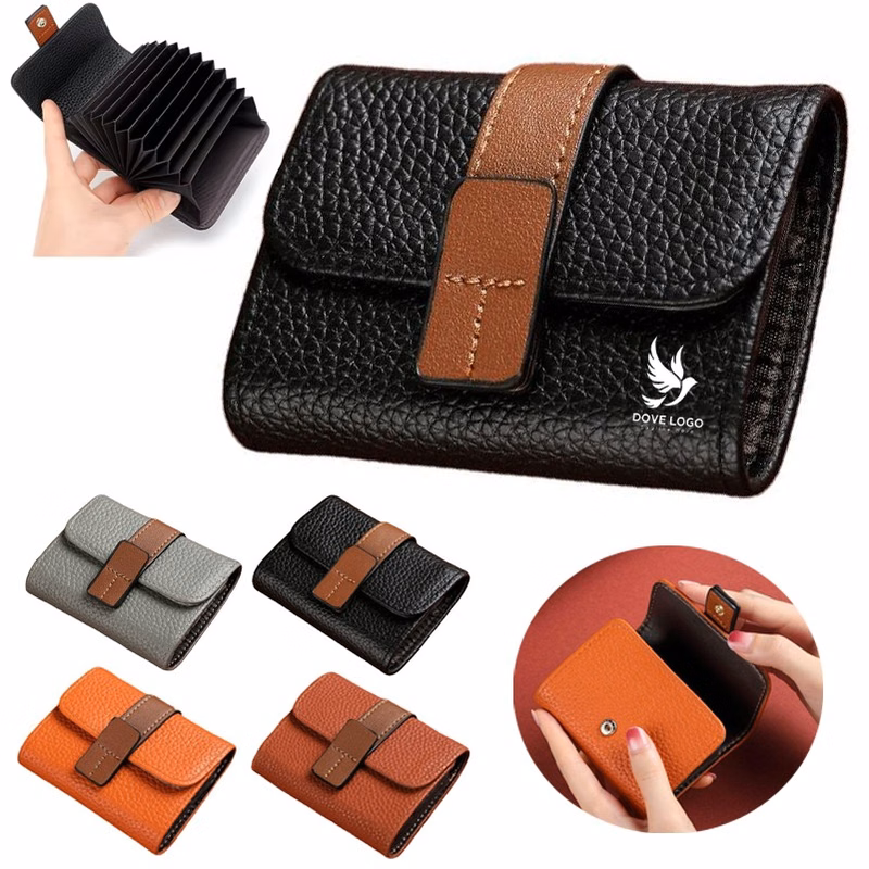 RFID Card Holder Mini Fashionable Short Wallet for Women