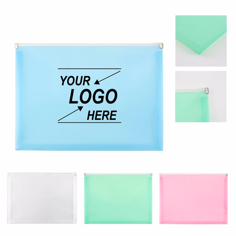 Expandable File Folder with Zipper