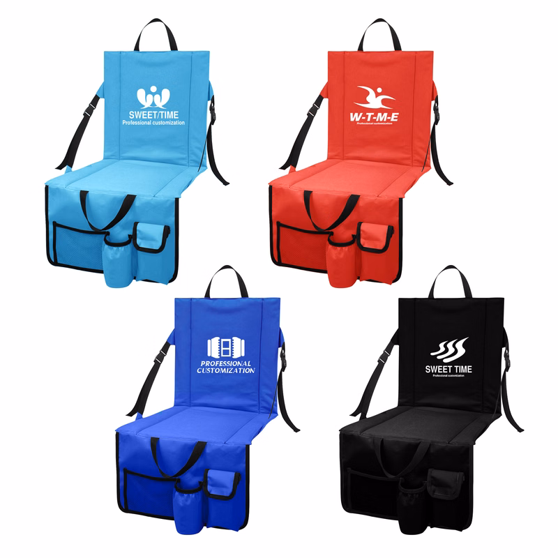 Tri-Fold Stadium Seat Chair Cushion