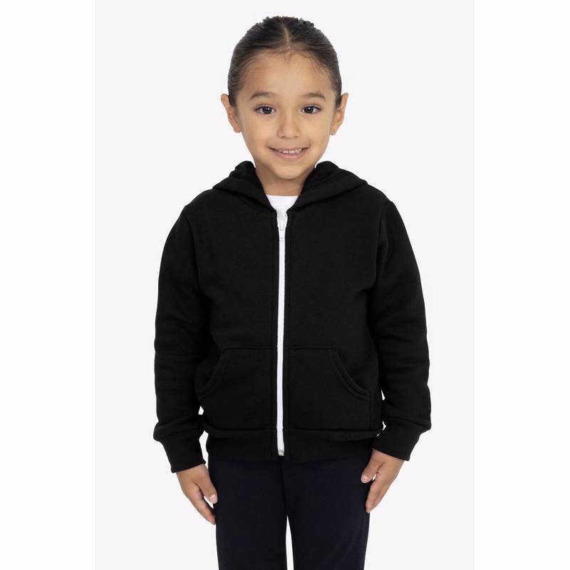 TODDLER  POLY COTTON ZIP HOODY