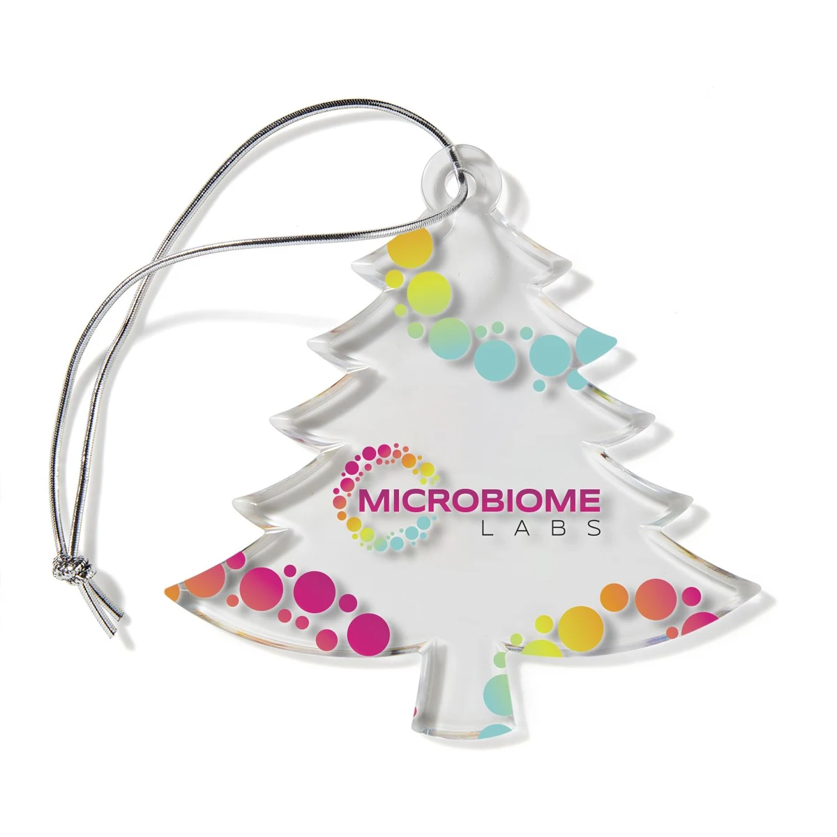 Tree Shaped USA Made Acrylic Ornament 1