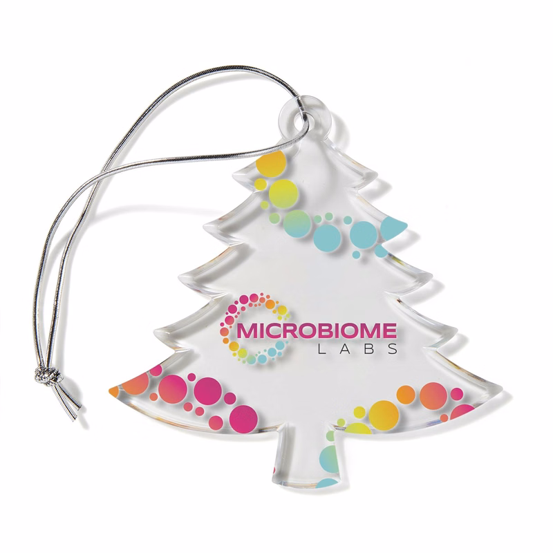 Tree Shaped USA Made Acrylic Ornament