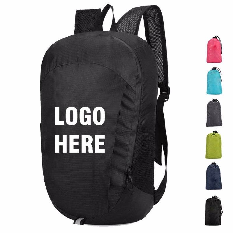 Custom Lightweight Daypack Foldable Backpack for Travel