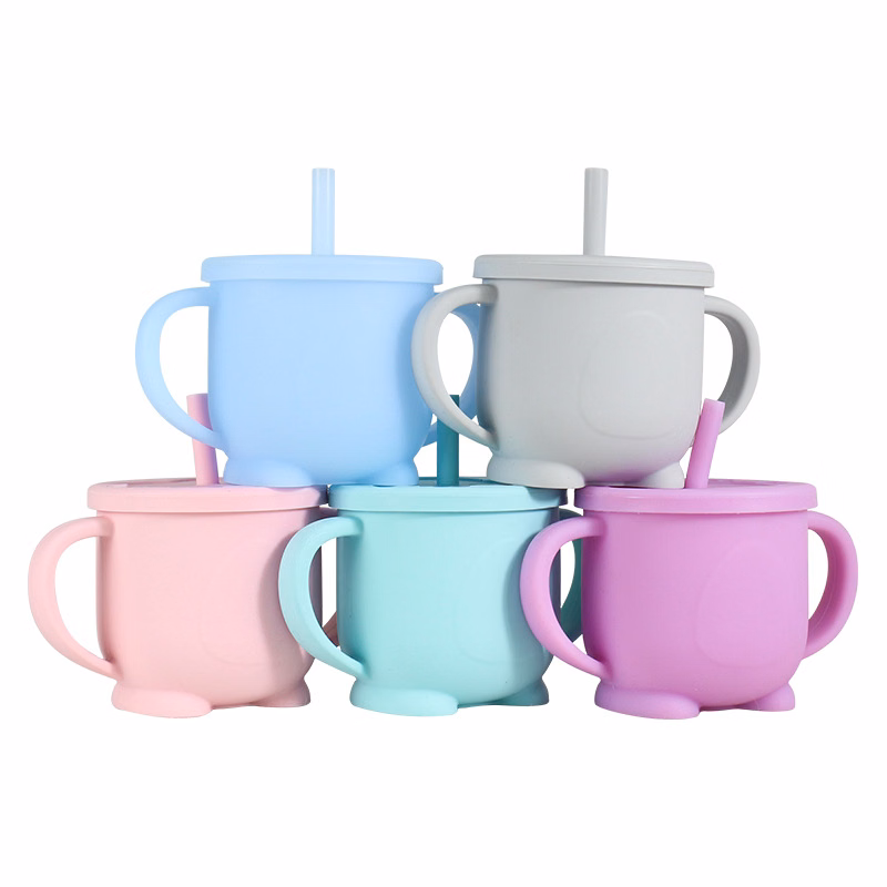 Baby Feeding Cups Baby Learning Baby Drinkware Silicone Sipp