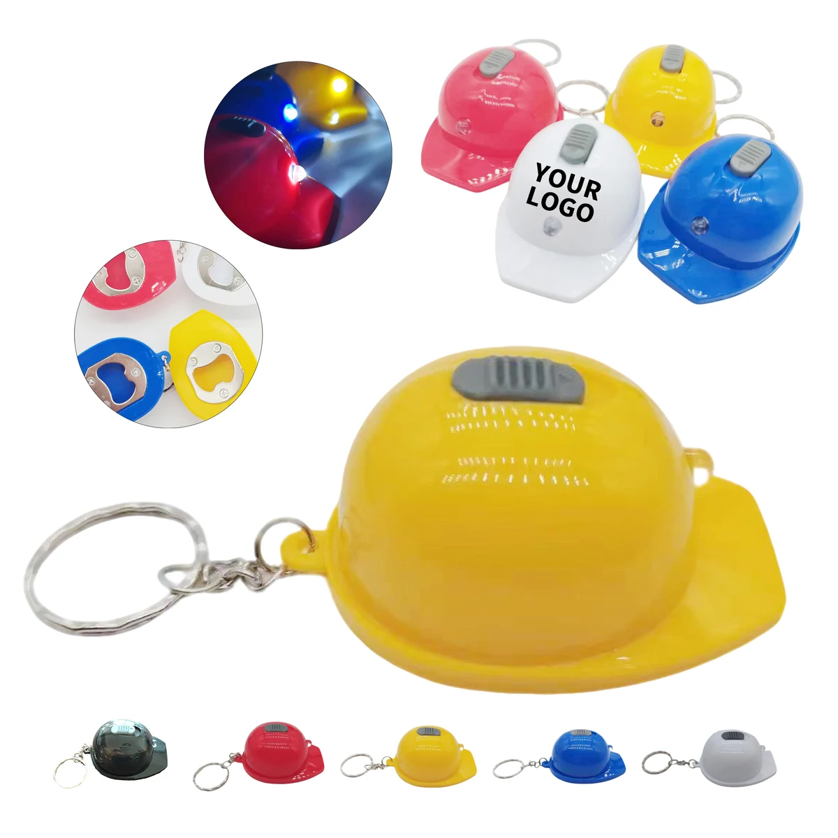 ABS Metal Novelty Hat Bottle Opener Keychain 1
