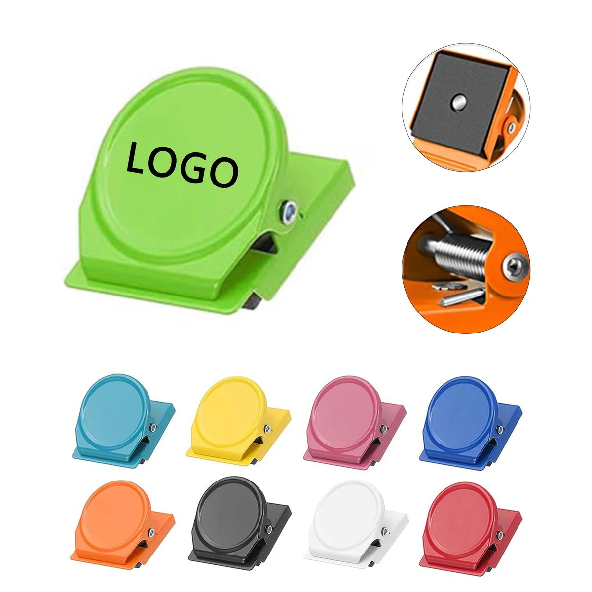 Magnetic Metal Note Clip Bill Clamp 1