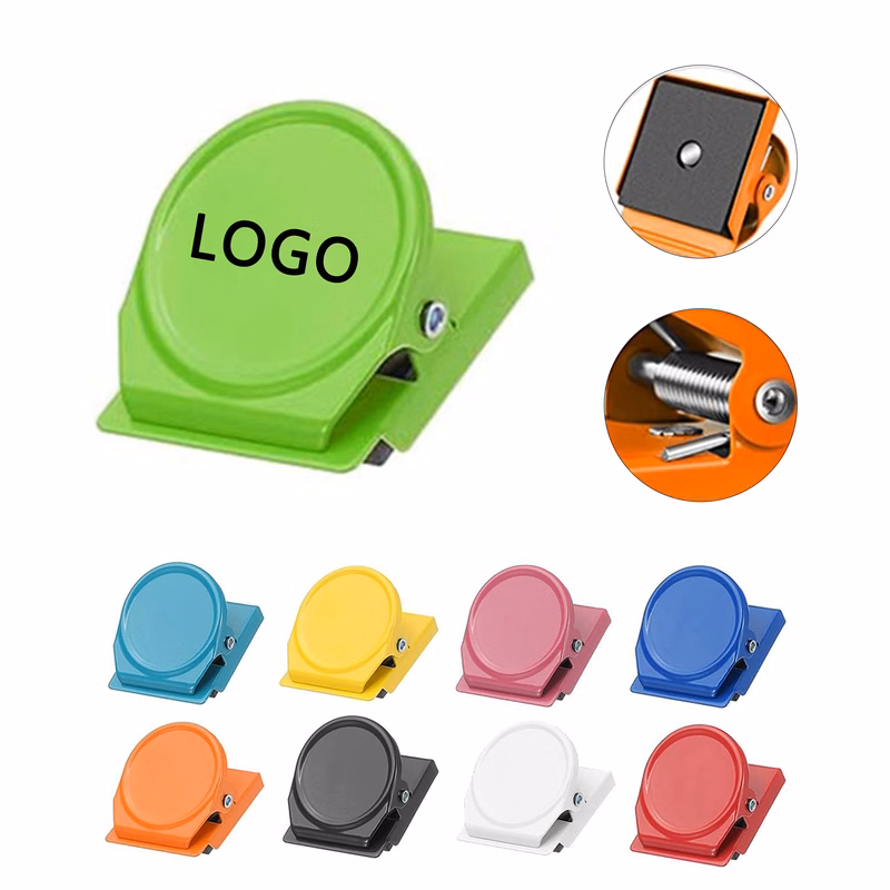 Magnetic Metal Note Clip Bill Clamp