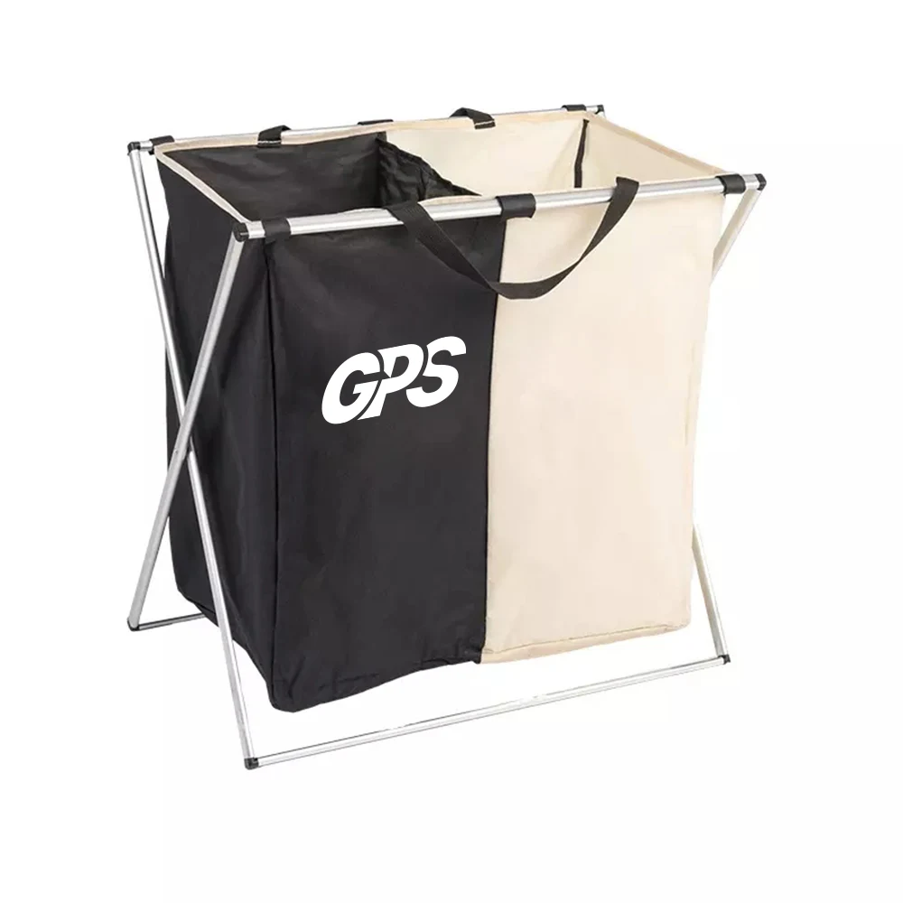X Frame Foldable Laundry Basket 1