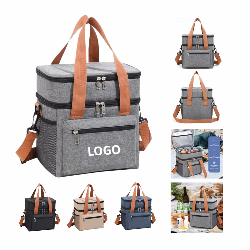 300D Cation Fabric Picnic Tote