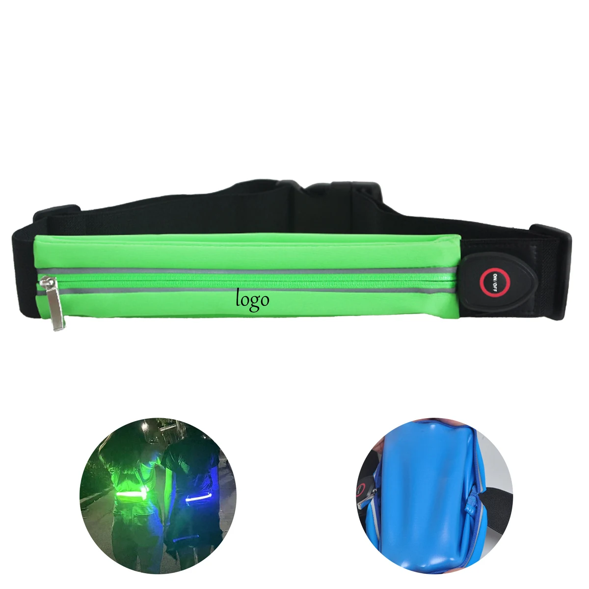 Rechargeable LED Belt Bag 1