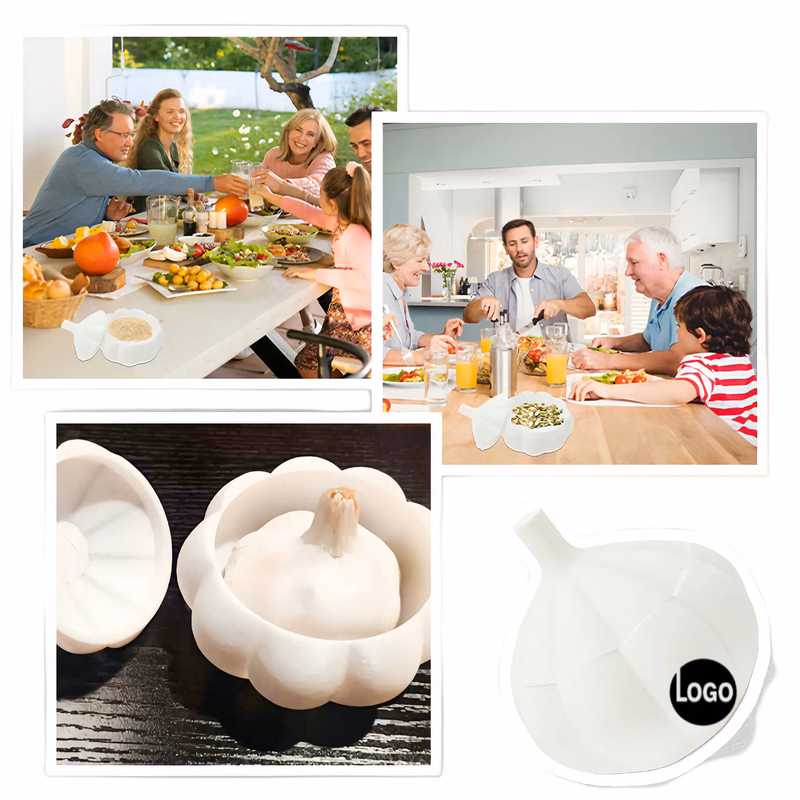 Creative Garlic Shaped Spice Container For Kitchen Storage