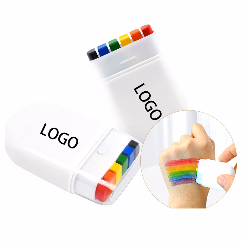 Rainbow Face Painting