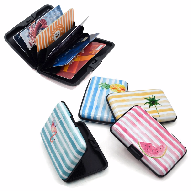 Aluminium Wallet RFID Blocking Card Holder
